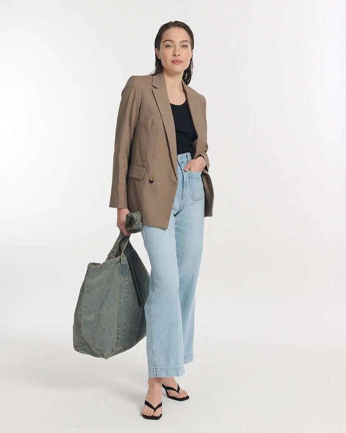 lab dip Jeans droit large DENIM SAMUEL