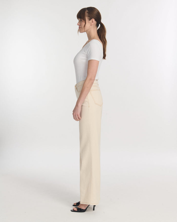 Lab Dip Jeans Droit Large DENIM SUFFREN