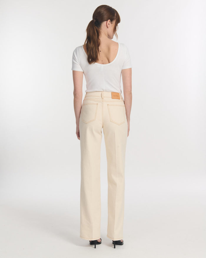 Lab Dip Jeans Droit Large DENIM SUFFREN