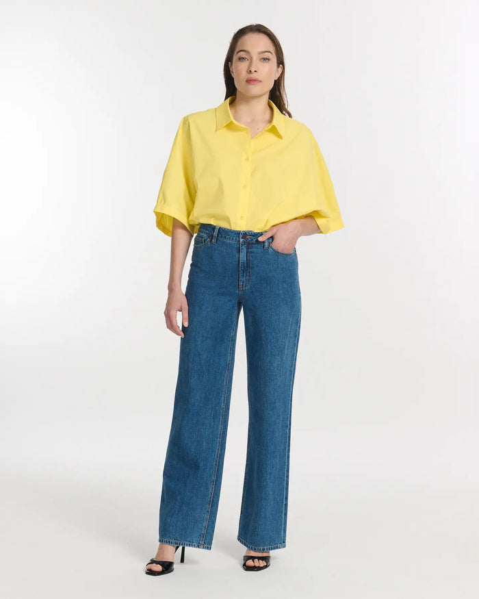 lab dip Jeans droit large DENIM SUFFREN