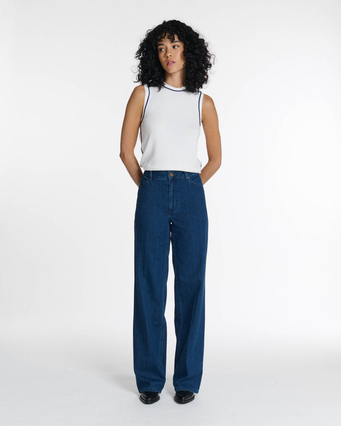 lab dip Jeans droit large DENIM SUFFREN