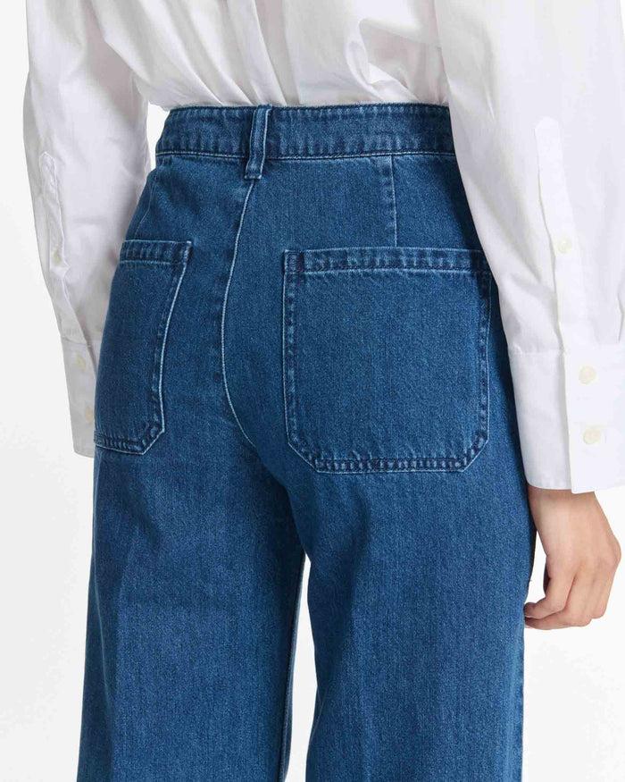 Lab Dip Jeans Droit Large DENIM SWANN