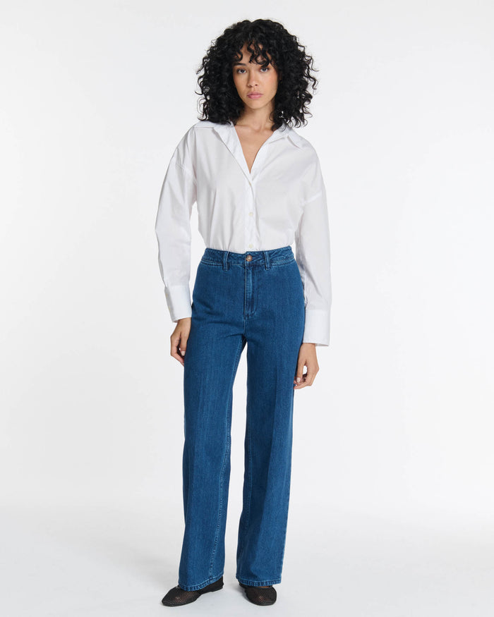 lab dip Jeans droit large DENIM SWANN