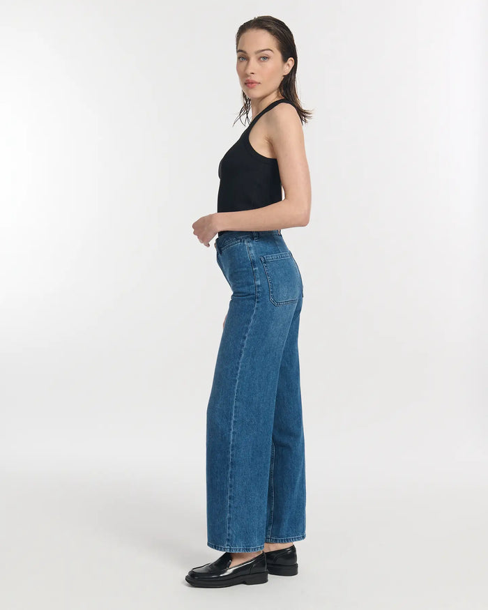 Lab Dip Jeans Droit Large DENIM SWANN