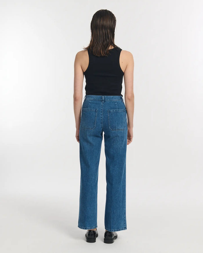 Lab Dip Jeans Droit Large DENIM SWANN