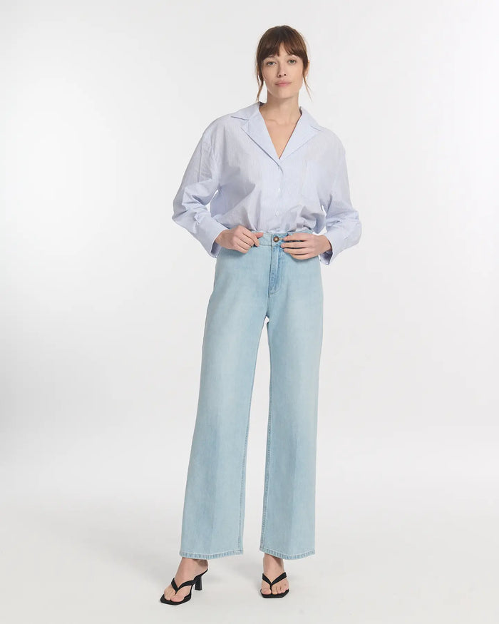 Lab Dip Jeans Droit Large DENIM SWANN