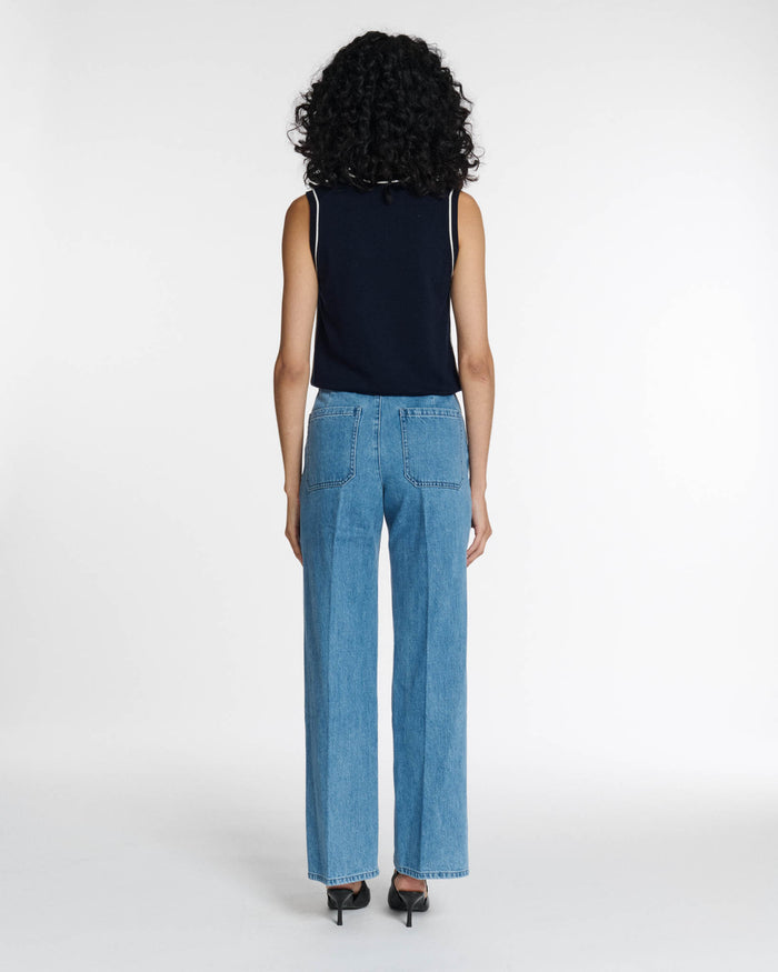 Lab Dip Jeans Droit Large DENIM SWANN