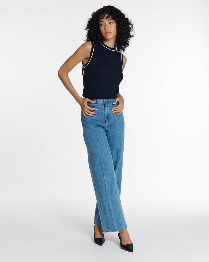 Lab Dip Jeans Droit Large DENIM SWANN