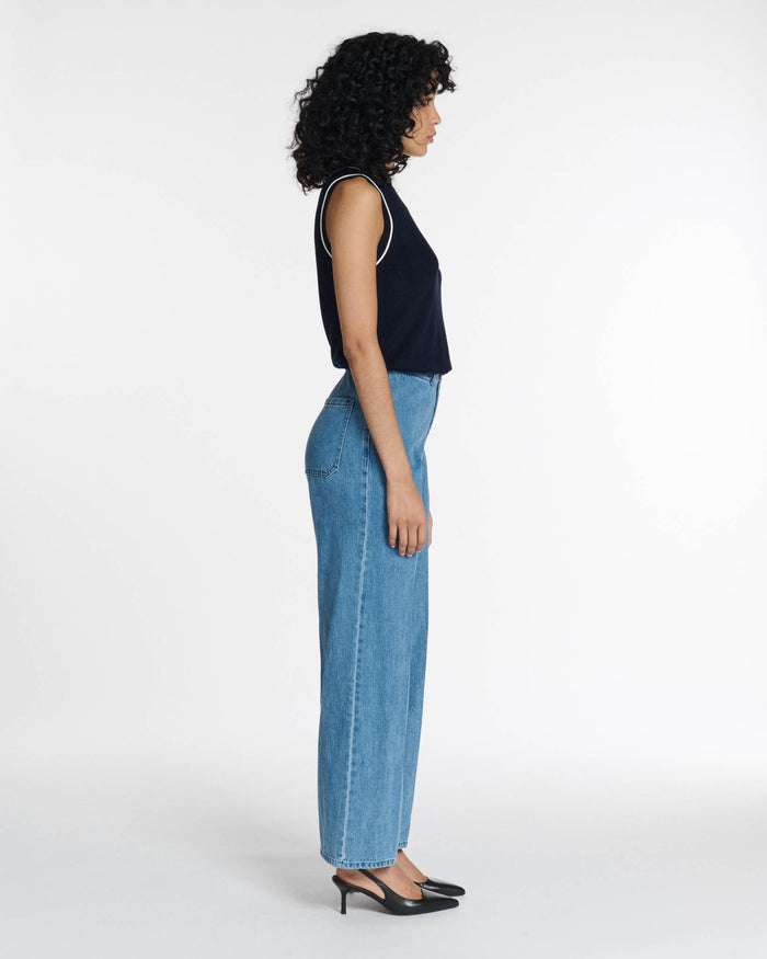 Lab Dip Jeans Droit Large DENIM SWANN