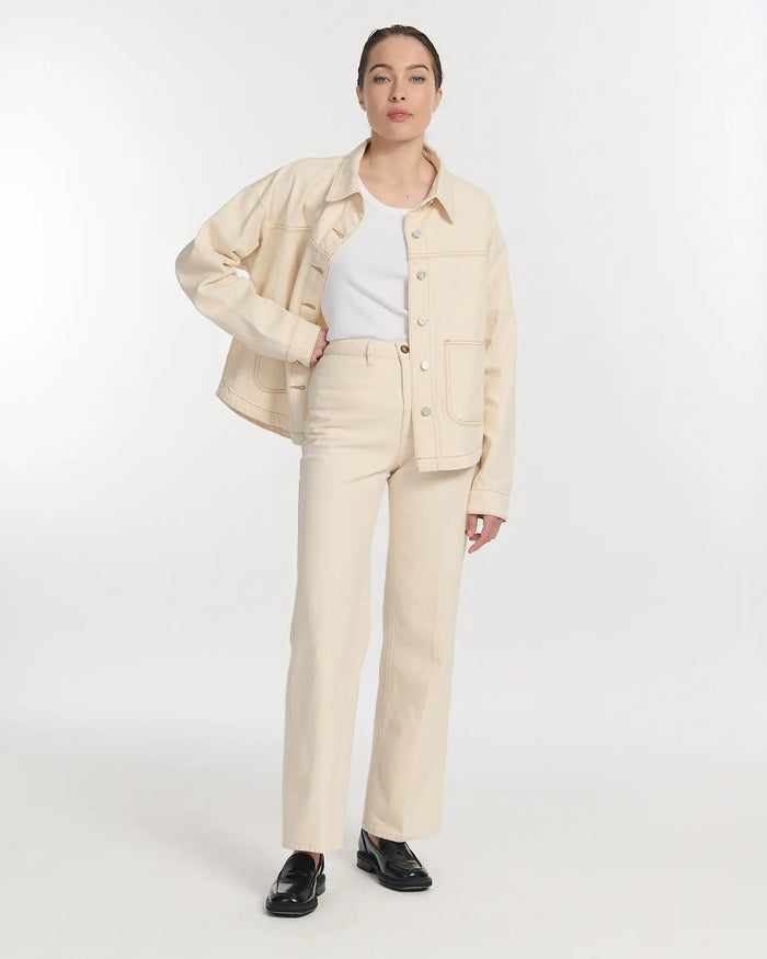 lab dip Jeans droit large DENIM SWANN