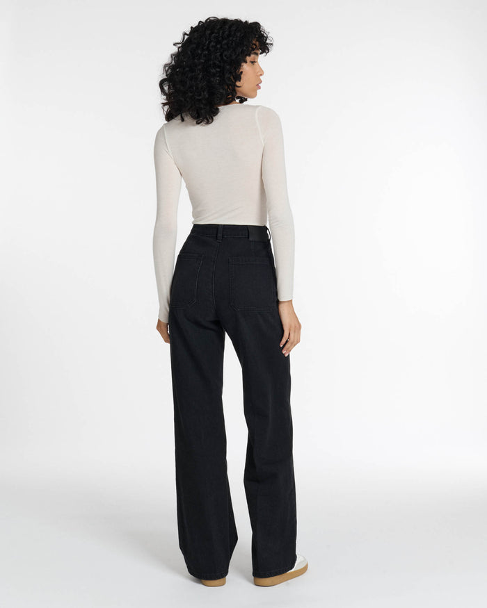 Lab Dip Jeans Droit Large SWANN