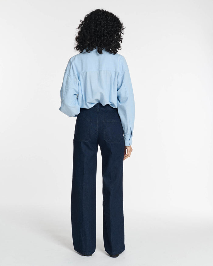 Lab Dip Jeans Droit Large SWANN