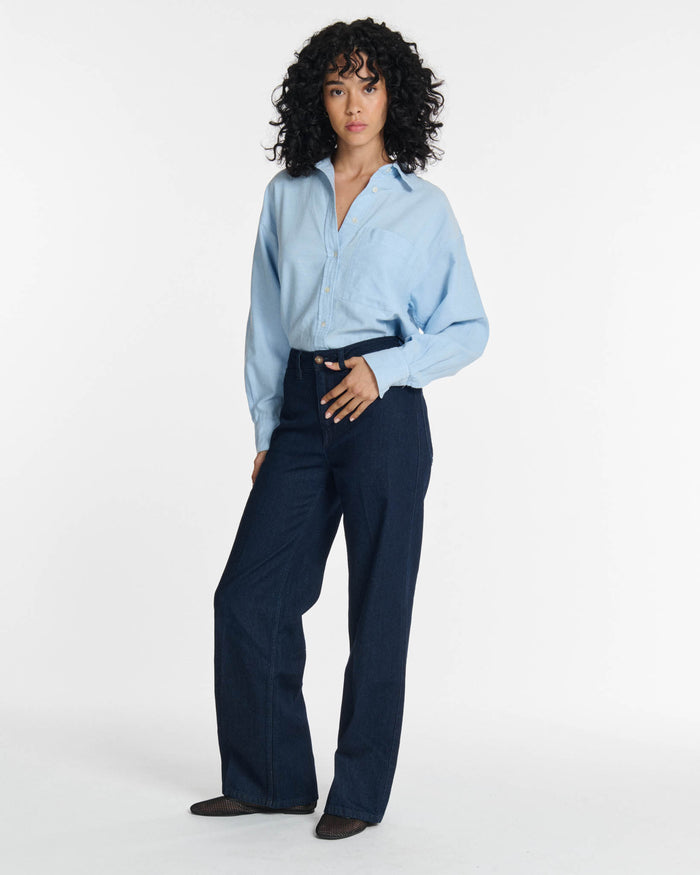 lab dip Jeans droit large SWANN