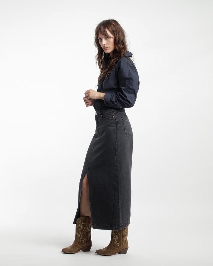 Lab Dip Jupe Droit DENIM JOLY