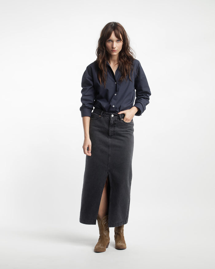 lab dip Jupe droit DENIM JOLY