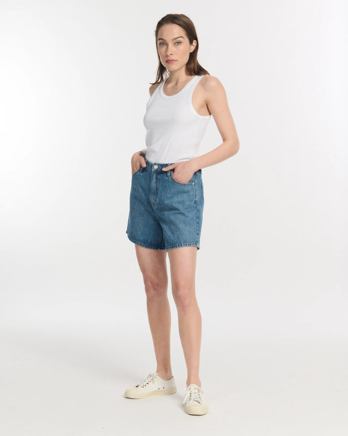 Lab Dip Short Droit DENIM ISYS