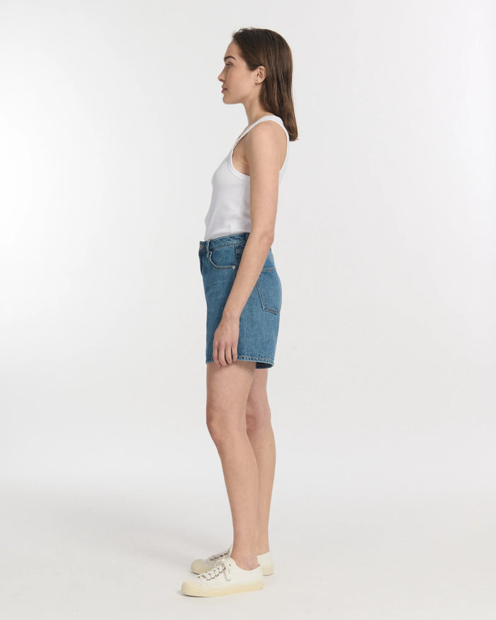 Lab Dip Short Droit DENIM ISYS