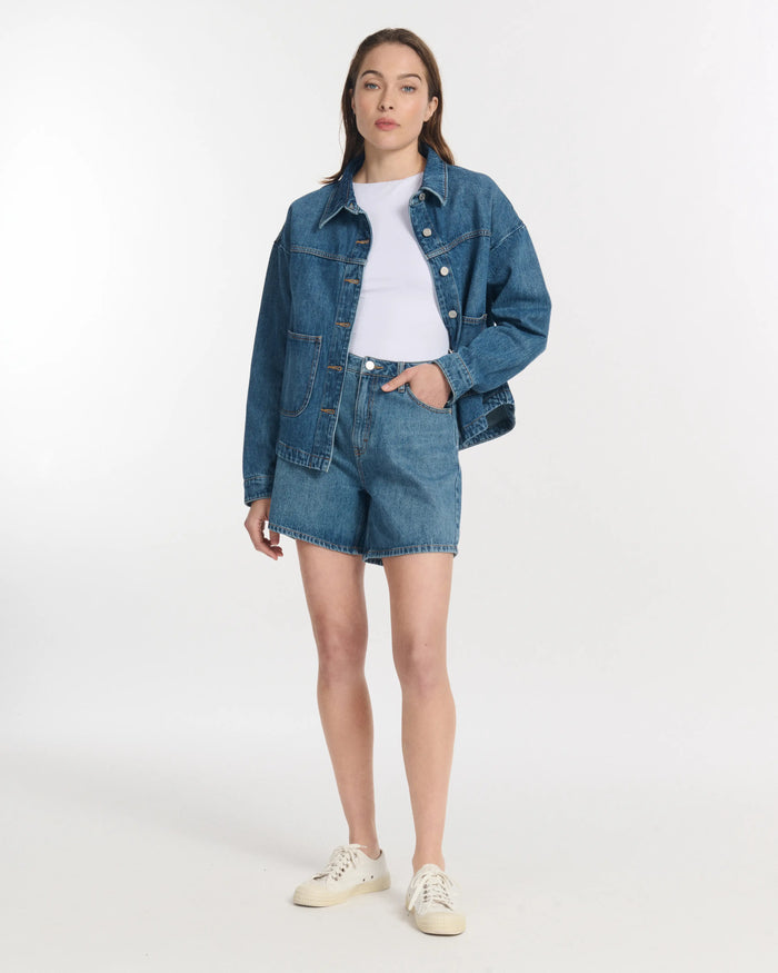 lab dip Short droit DENIM ISYS