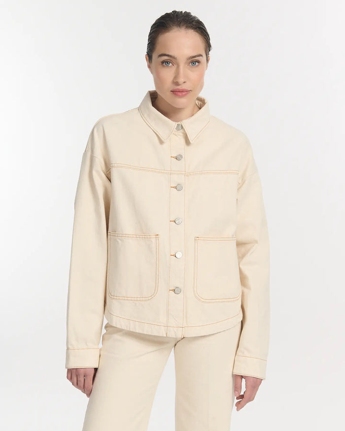 lab dip Veste droite DENIM BETTY