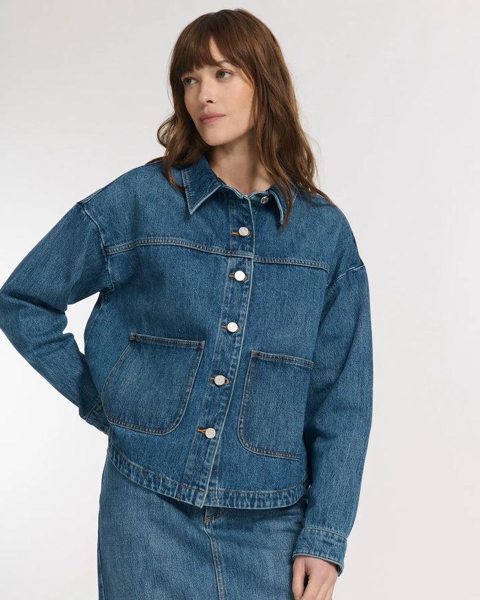 Lab Dip Veste Droite DENIM BETTY