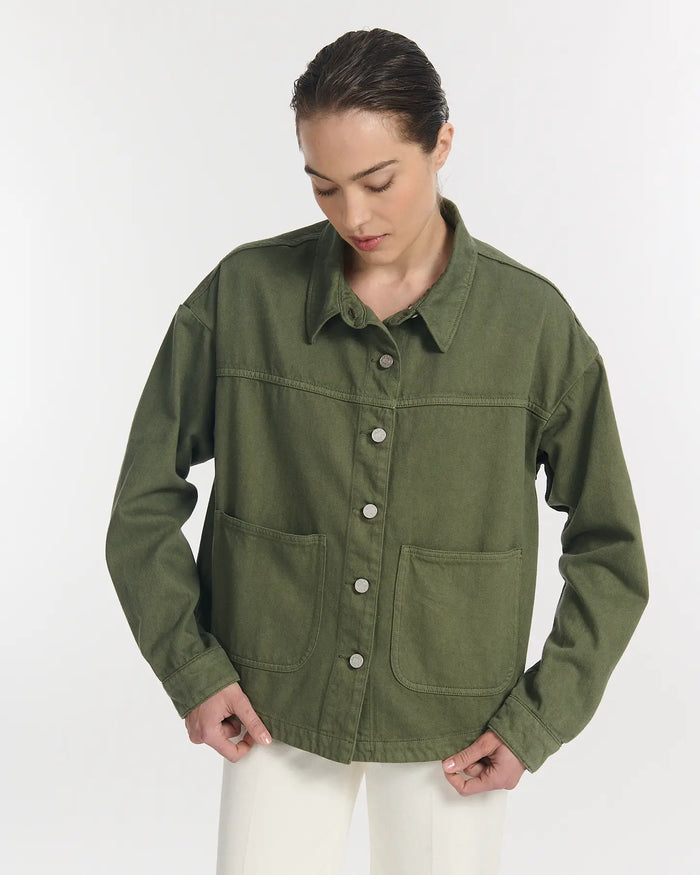 lab dip Veste droite DENIM BETTY