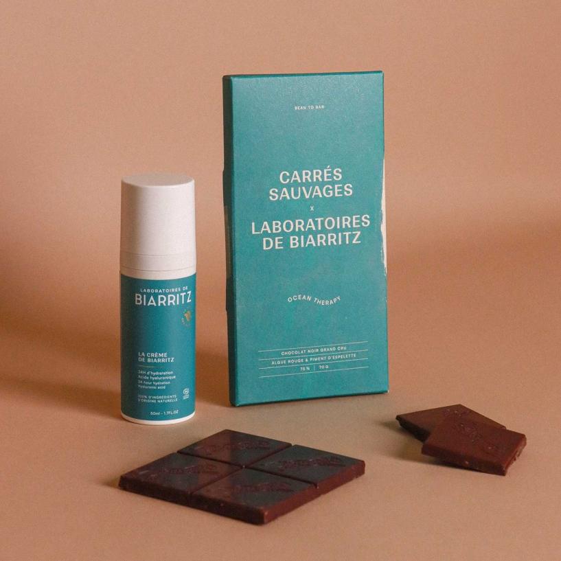Laboratoires De Biarritz Coffret Carrés Sauvages X Laboratoires De Biarritz
