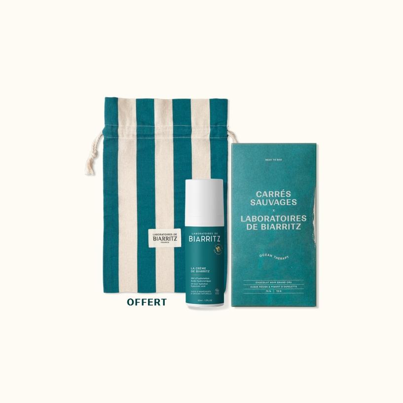 laboratoires de biarritz Coffret Carrés Sauvages x Laboratoires de Biarritz