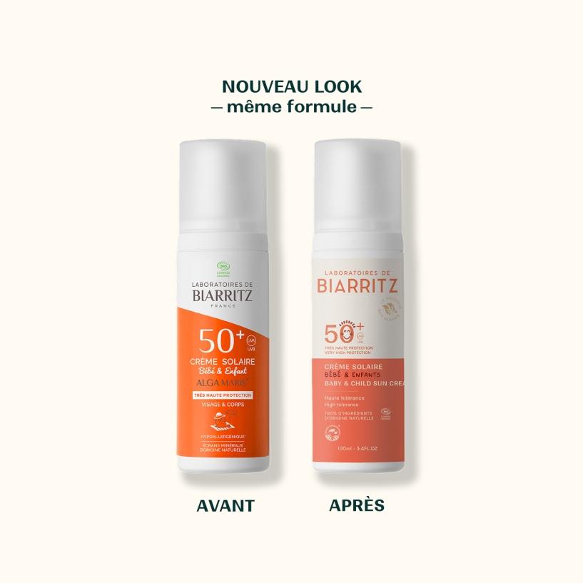 Laboratoires De Biarritz Crème Solaire Bébé & Enfant SPF50+