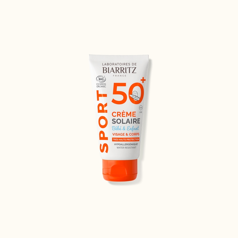 laboratoires de biarritz Crème solaire bébé & enfant sport SPF50+