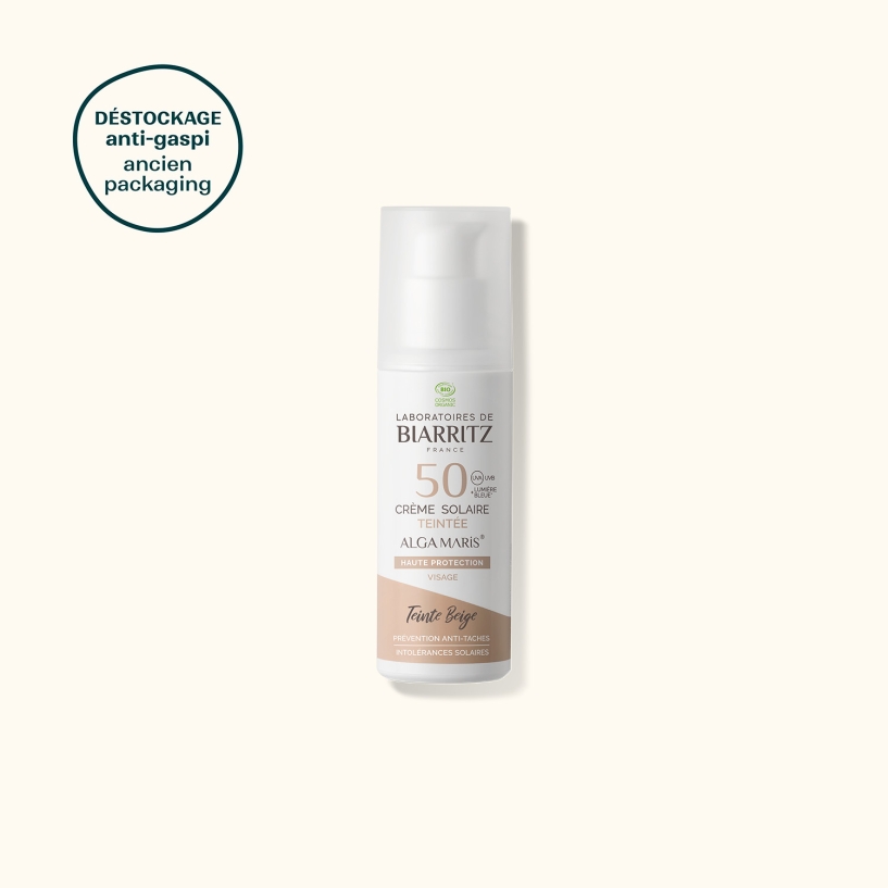 laboratoires de biarritz Crème solaire teintée SPF50 Beige - 50 ml