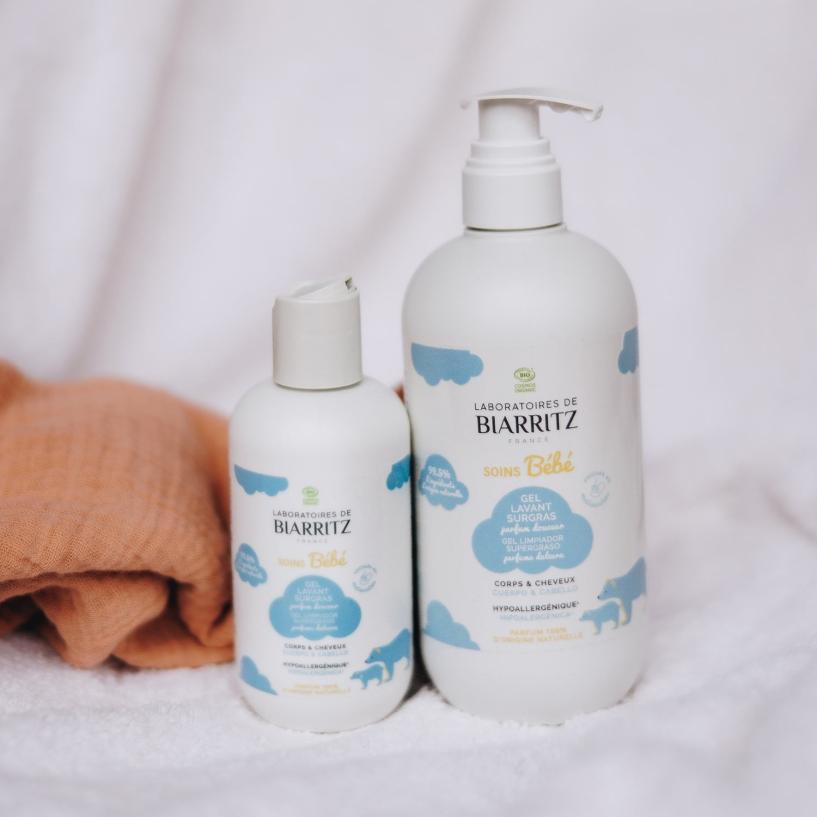 Laboratoires De Biarritz Duo Gel Lavant Surgras Bébé Parfum Douceur