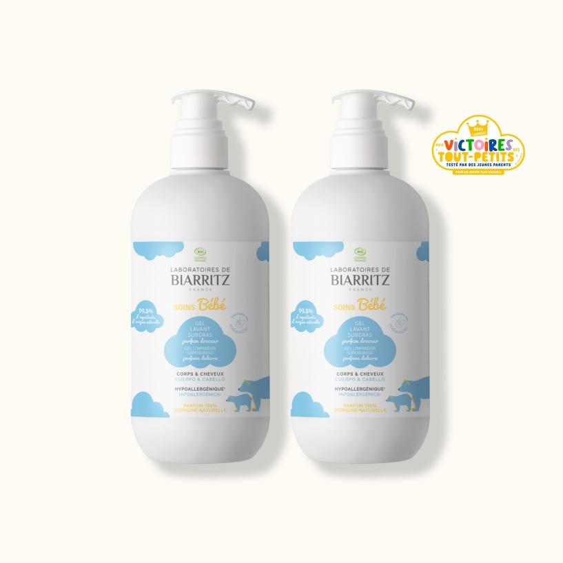 laboratoires de biarritz Duo Gel lavant surgras bébé parfum douceur