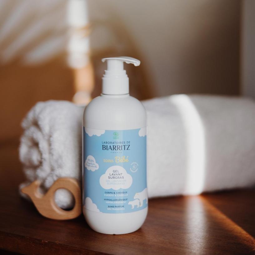 Laboratoires De Biarritz Gel Lavant Surgras Bébé