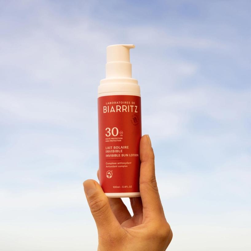 Laboratoires De Biarritz Lait Solaire Invisible SPF30