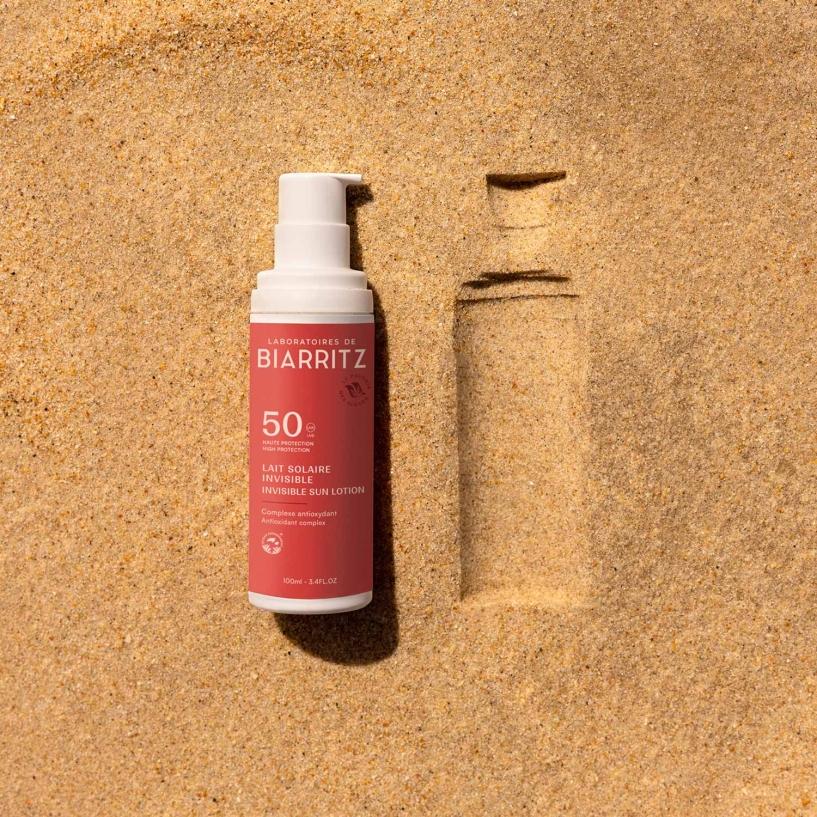 Laboratoires De Biarritz Lait Solaire Invisible SPF50