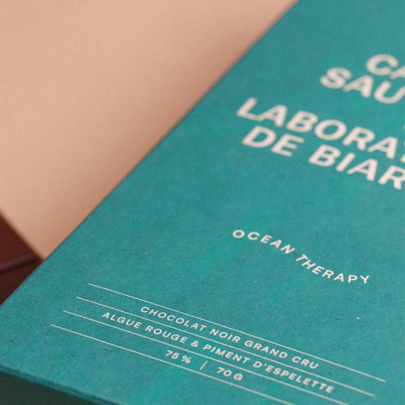 Laboratoires De Biarritz Tablette De Chocolat Carrés Sauvages X Laboratoires De Biarritz
