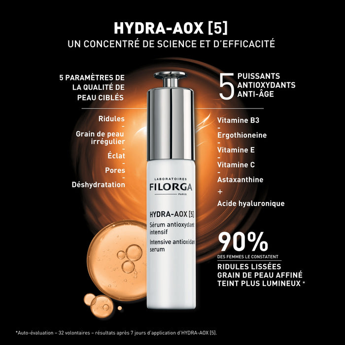 Laboratoires Filorga Paris COFFRET HYDRA-AOX [5] + SKIN-PREP CRÈME EXFOLIANTE