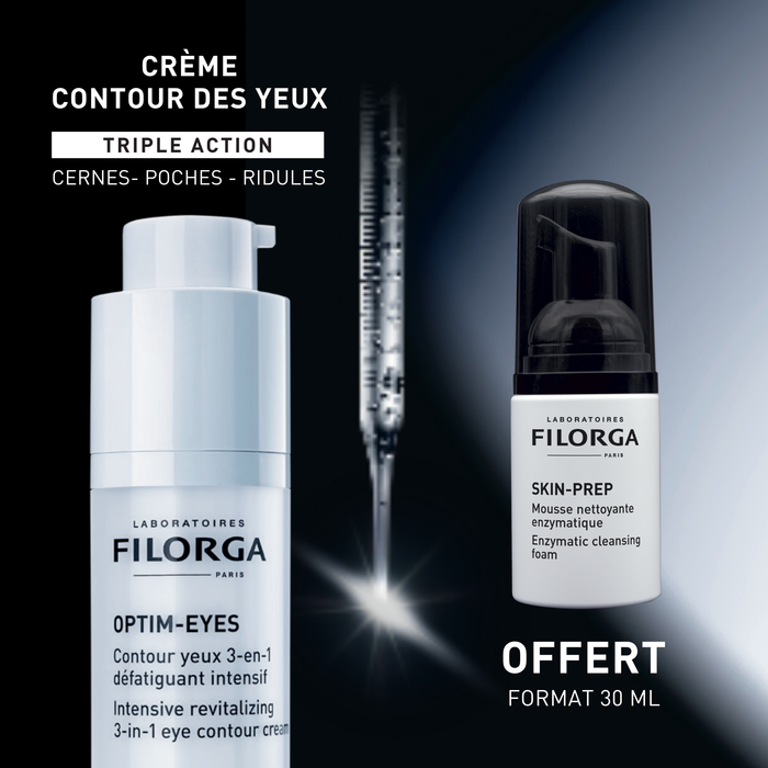 Laboratoires Filorga Paris COFFRET OPTIM-EYES + MOUSSE NETTOYANTE