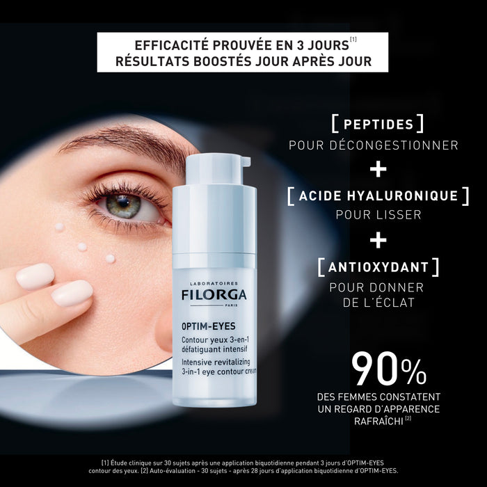 Laboratoires Filorga Paris COFFRET OPTIM-EYES + MOUSSE NETTOYANTE