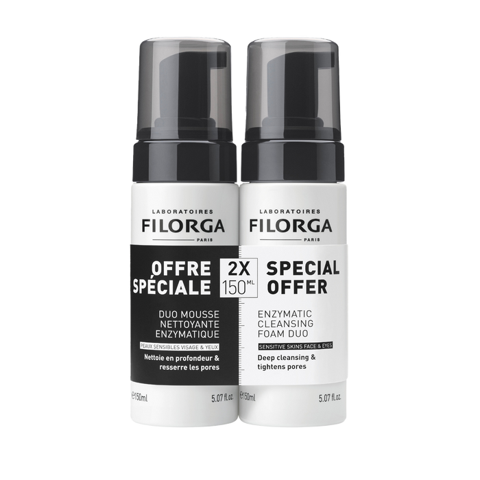 laboratoires filorga paris DUO SKIN-PREP MOUSSE NETTOYANTE ENZYMATIQUE