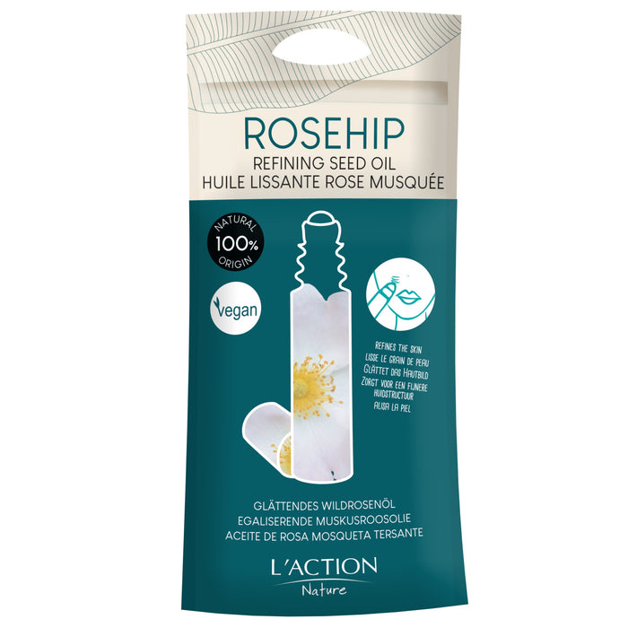 l'action paris Huile lissante rose musquée