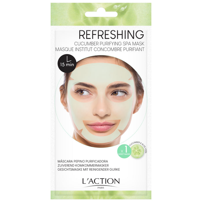 l'action paris Masque institut concombre purifiant