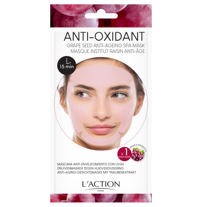 l'action paris Masque institut raisin anti-âge