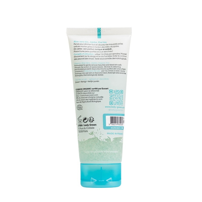 Lady Green Exfoliant Doux Visage Et Décolleté - Nouvelle Formule