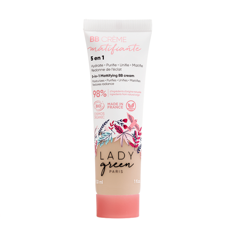 lady green BB Crème matifiante 5 en 1