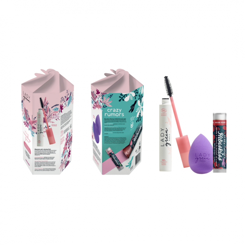 lady green Coffret - Mon kit maquillage green