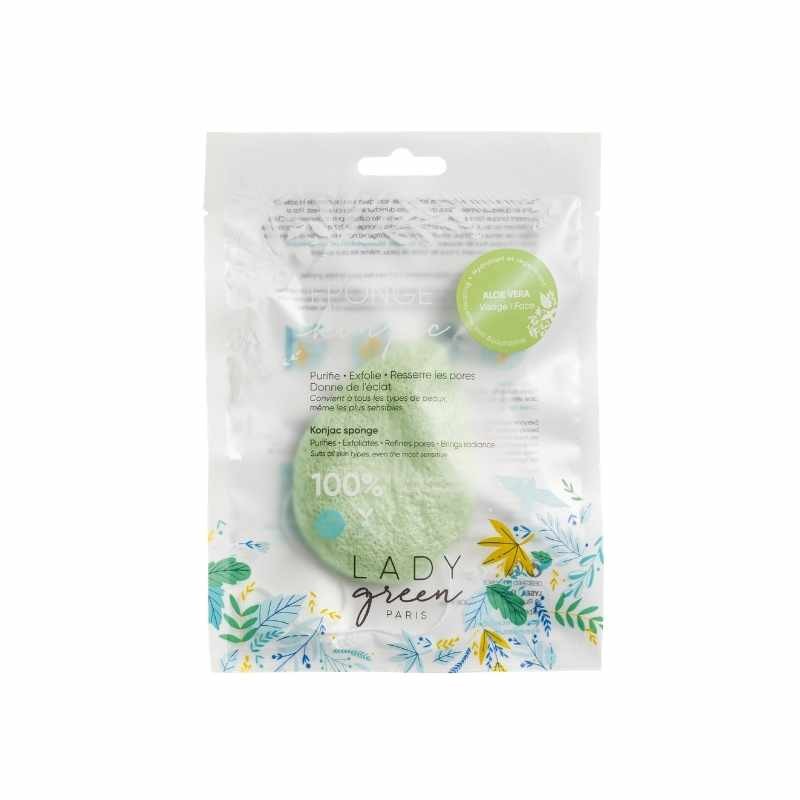 Lady Green Éponge Konjac Visage