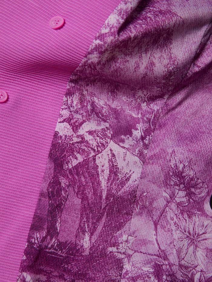 L'agence Blazer Brooke à Porter Ouvert Bright Purple/Jungle Toile