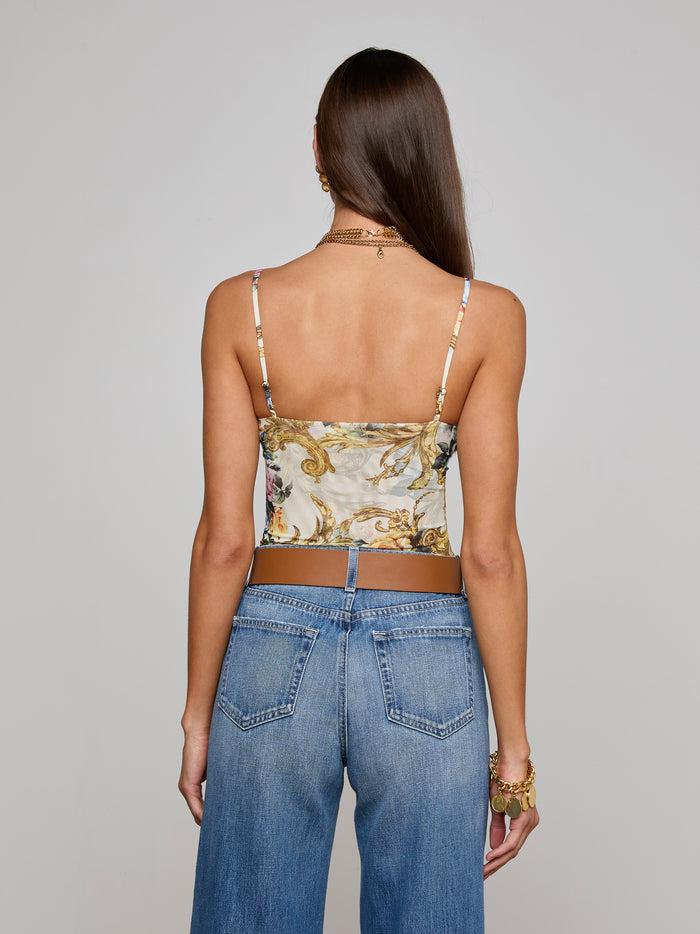 L'agence Body Elowen Vintage White Small Floral Baroque