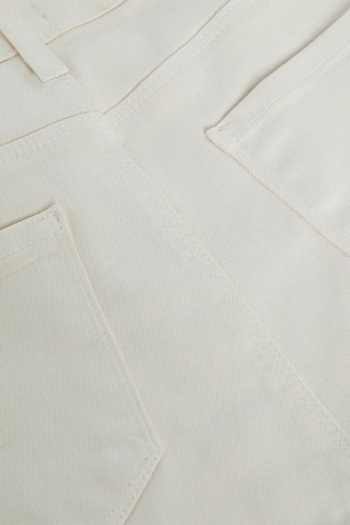 L'agence Jean Bootcut Enduit Selma French Vanilla Coated